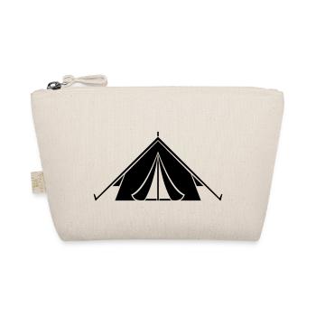 Outdoor Zelt Design Cool - Bio-Täschchen - Natur - Vorne