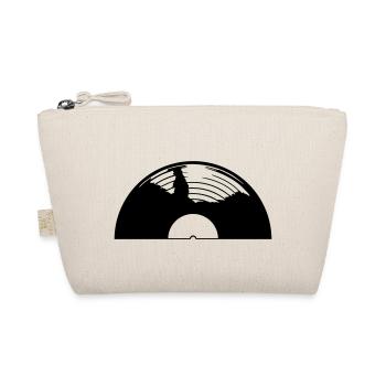 Disque rétro demi-vinyle - Trousse biologique - nature - Devant