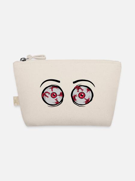 2 yeux effrayants et fous - Trousse biologique - nature - Devant