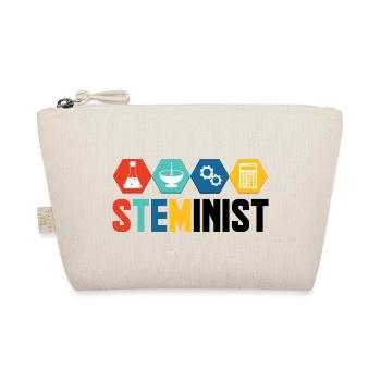 Steminist Graphic Coder Programmer Computer Geek P - Bio-Täschchen - Natur - Vorne