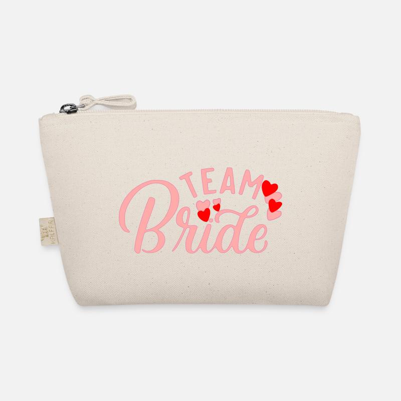 Team Bride - Bio-Täschchen - Natur