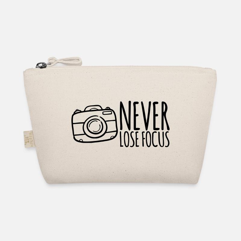 Never Lose Focus . Photographer Gift Idea Organic Pouch