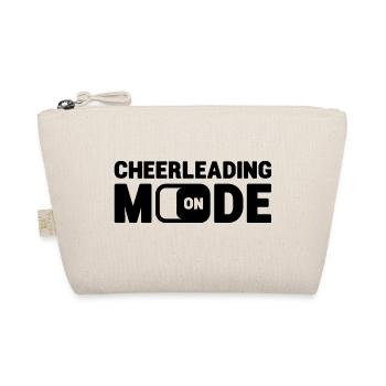 Cheerleading Mode On Gymnast Cheerleader Dancing C - Bio-Täschchen - Natur - Vorne