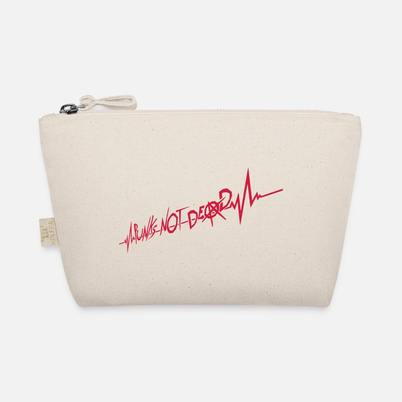 punks not dead quote Organic Pouch