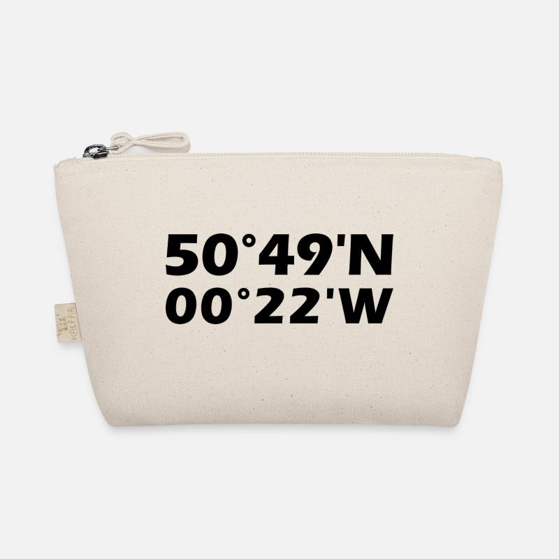 Worthing Coordinates Organic Pouch