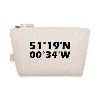Woking coordinates - Organic Pouch - nature - Front