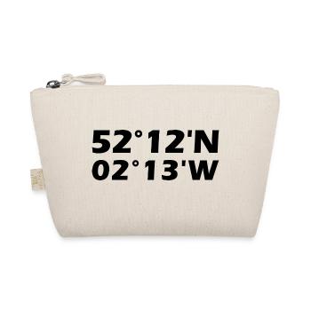 Worcester Coordinates - Organic Pouch - nature - Front
