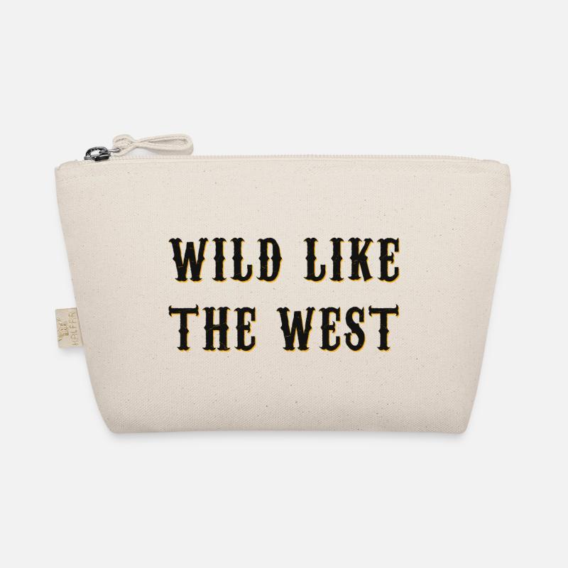 Wild like the west Bio-Täschchen