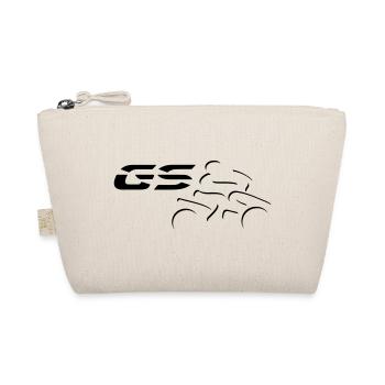 Logo GS Driver No. 3 | Black - Organic Pouch - nature - Front