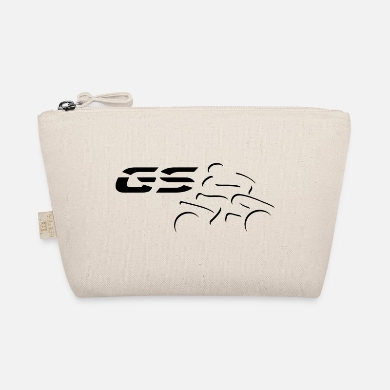 Logo GS-Fahrer Nr. 3 | black - Bio-Täschchen - Natur