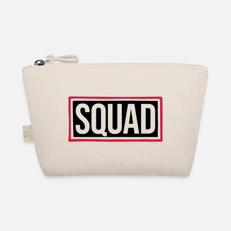 Squad Text Leader Shield Organic Pouch