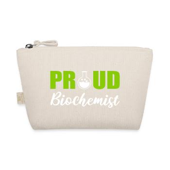 Proud Biochemist Microbiologist Gift - Organic Pouch - nature - Front