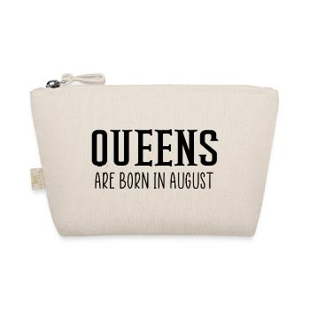 queens are born in august - Organic Pouch - nature - Front