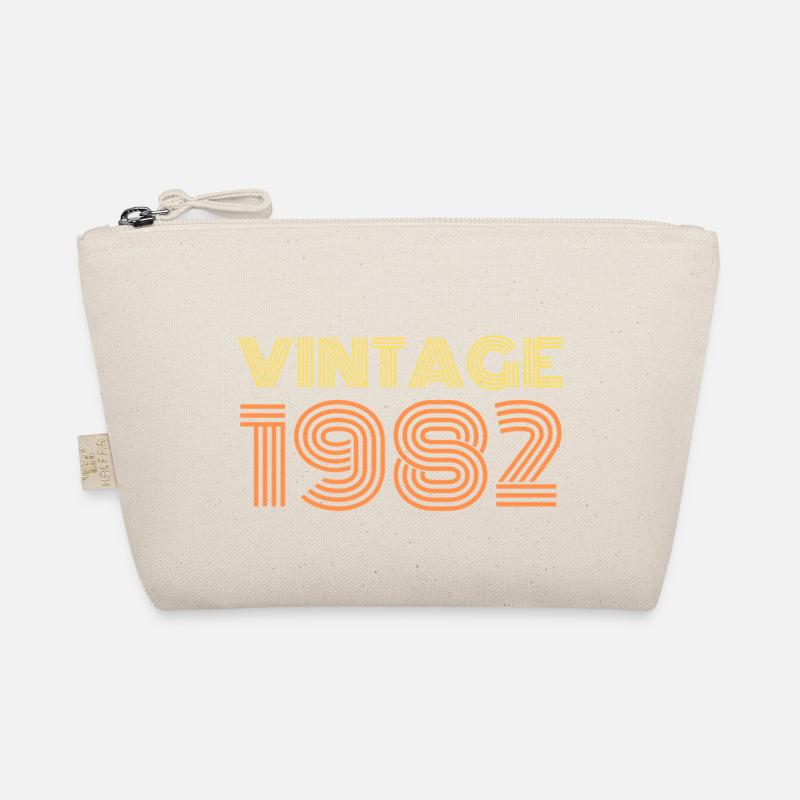 Jahrgang 1982- Retro-Geburtstag - Bio-Täschchen - Natur