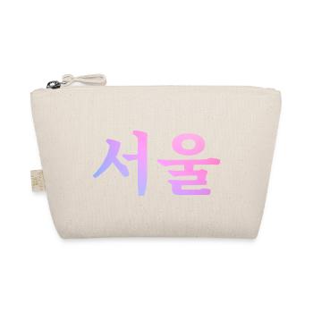 Seoul Koreanische Sprache - Bio-Täschchen - Natur - Vorne