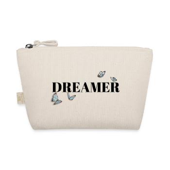 DREAMER - blue version - Bio-Täschchen - Natur - Vorne