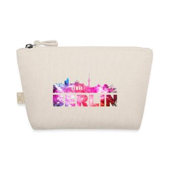 Berlin Germany City Skyline Font Splash - Organic Pouch - nature - Front