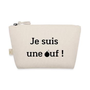 Je suis une ouf ! - Trousse biologique - nature - Devant