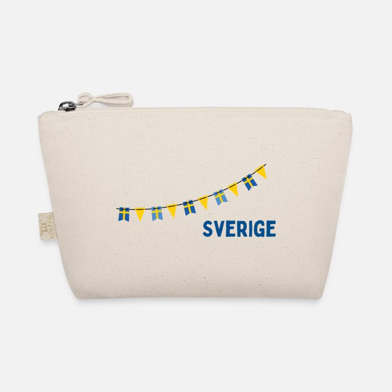 Sverige Schweden - Bio-Täschchen - Natur