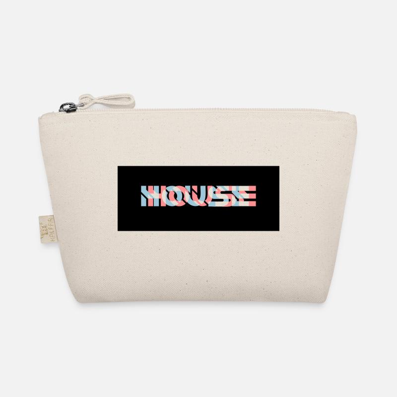 3D Effekt House Logo Bio-Täschchen