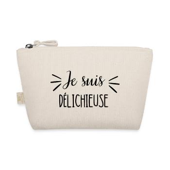 Je suis délichieuse - Trousse biologique - nature - Devant