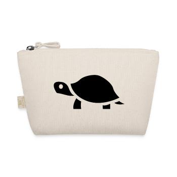I am a slow walker, but I never walk back - Organic Pouch - nature - Front