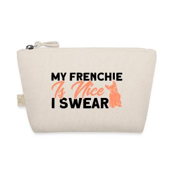 Frenchie Bulldog Français Bulldog Cadeau - Trousse biologique - nature - Devant