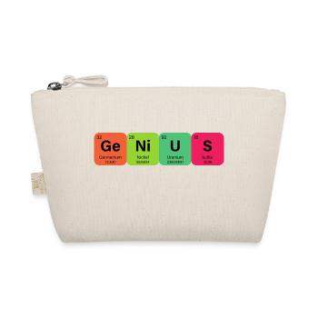 Genius Periodic Table Element - Organic Pouch - nature - Front
