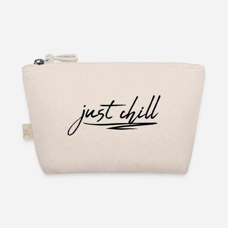 Just Chill Text Logo Trousse biologique