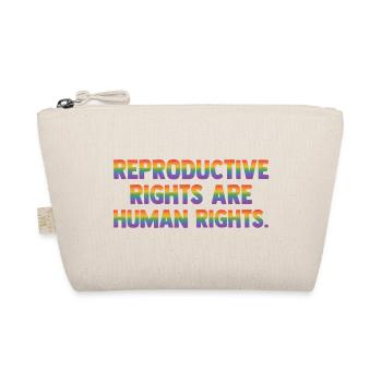 Reproductive Rights Are Human Rights Bisexual Tran - Bio-Täschchen - Natur - Vorne