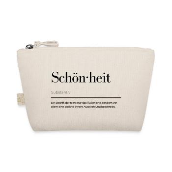 Schönheit - Bio-Täschchen - Natur - Vorne