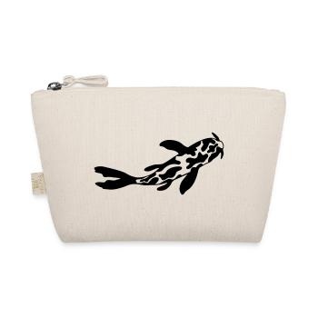 Cow Pattern Koi Fish Nishikigoi - Organic Pouch - nature - Front
