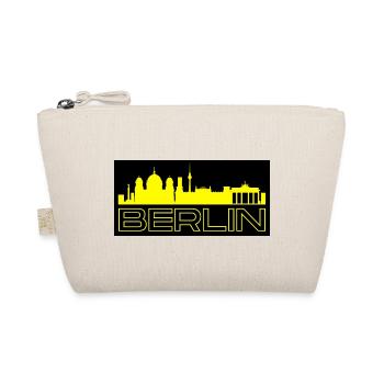 Berlin - avec skyline en jaune - Trousse biologique - nature - Devant