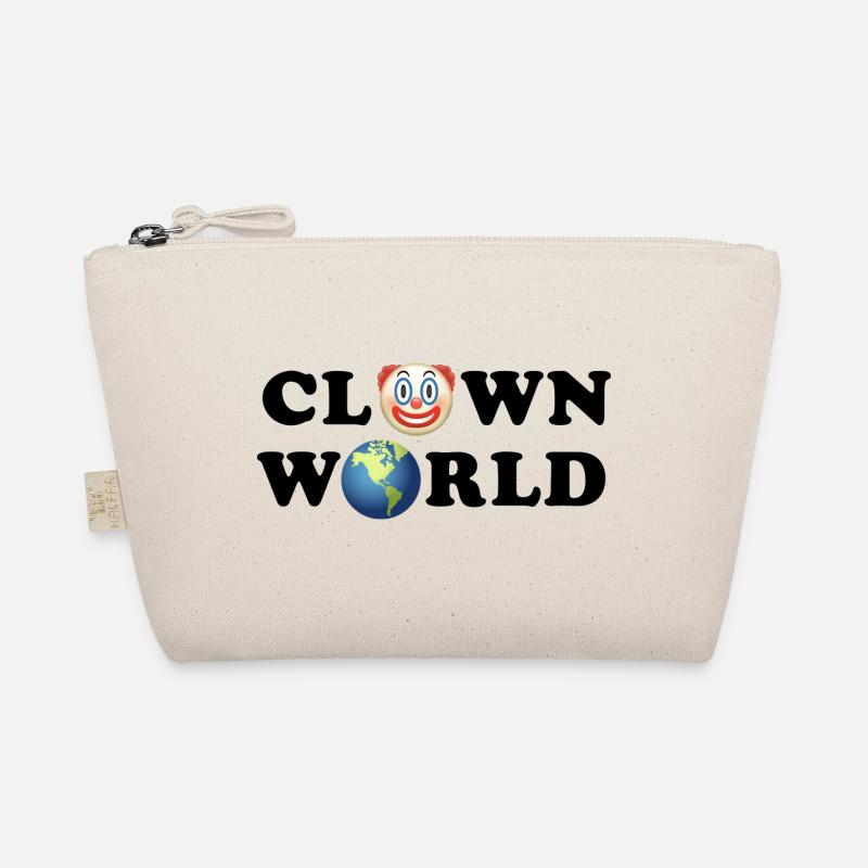 Clownwelt - Bio-Täschchen - Natur