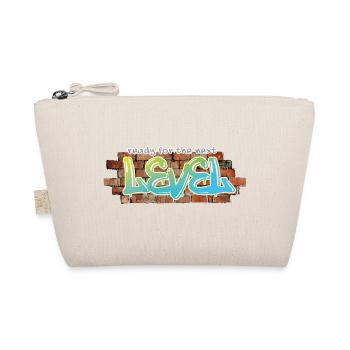 Graffiti "next level" - Bio-Täschchen - Natur - Vorne