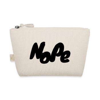 NoPe - Bio-Täschchen - Natur - Vorne