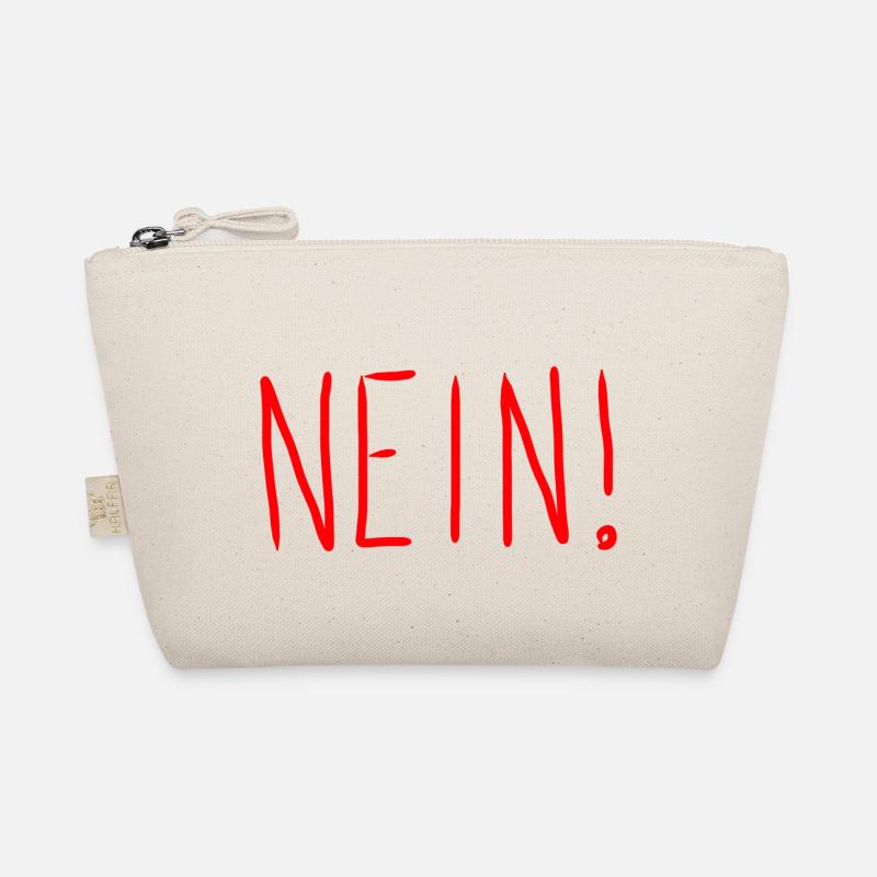 Nein! - Bio-Täschchen - Natur