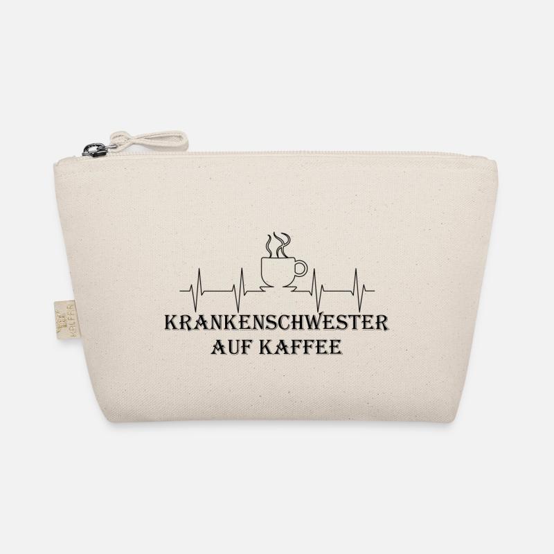 Krankenschwester auf Kaffee Bio-Täschchen