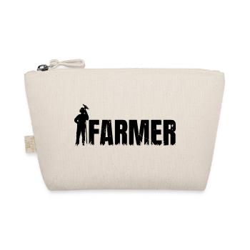 The Farmer Graphic Agriculture Agriculteur Farmer - Bio-Täschchen - Natur - Vorne