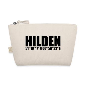 Hilden Koordinaten - Bio-Täschchen - Natur - Vorne