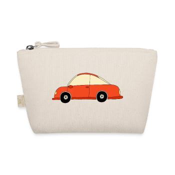 Roter Sportwagen - Bio-Täschchen - Natur - Vorne