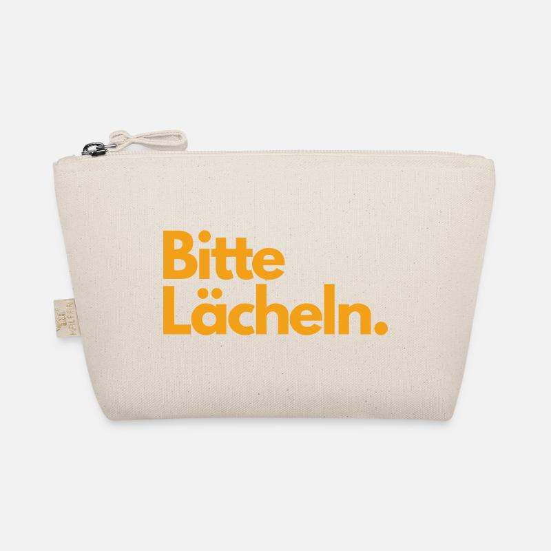 Bitte Lächeln Bio-Täschchen