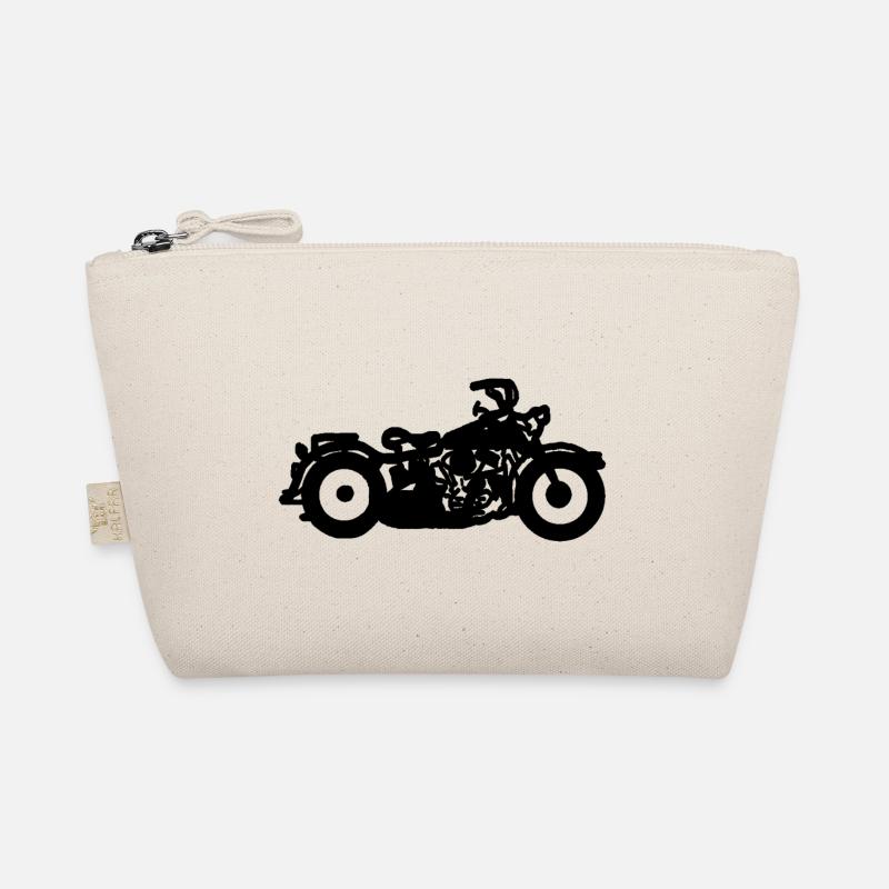 Motorrad - Bio-Täschchen - Natur