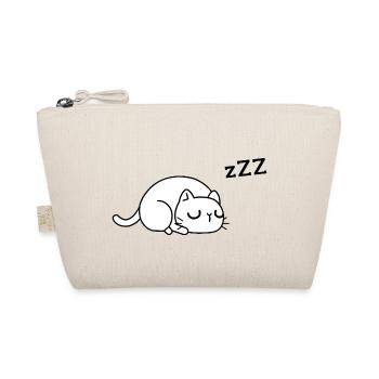 tired cat - Organic Pouch - nature - Front