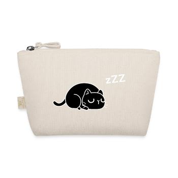 tired cat - Organic Pouch - nature - Front