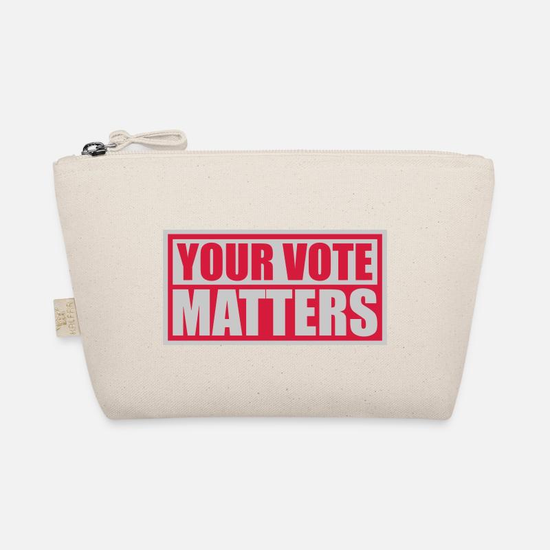 your vote matters quote Organic Pouch