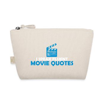 speak fluent movie quotes - Bio-Täschchen - Natur - Vorne