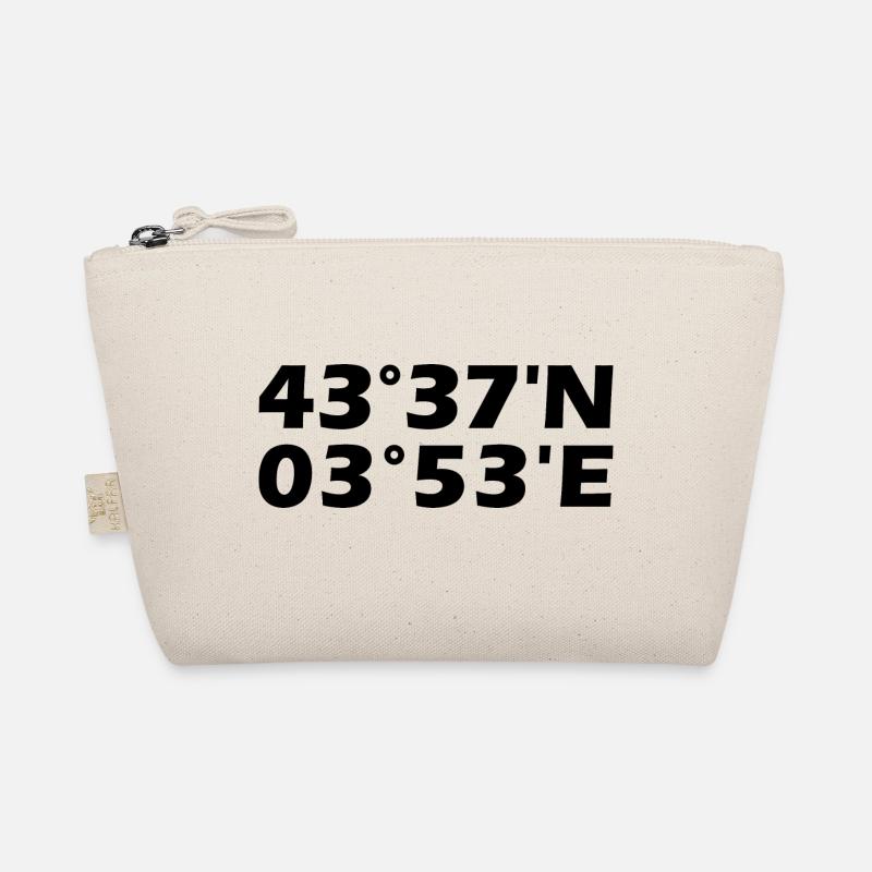 Montpellier Coordinates Organic Pouch