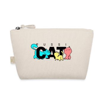 pussi cats black - Organic Pouch - nature - Front