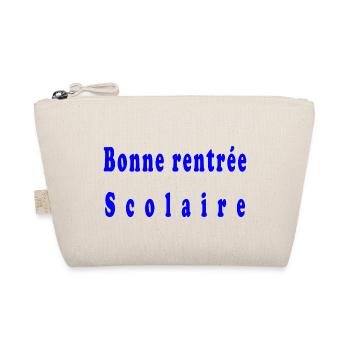 Bonne rentrée scolaire - Trousse biologique - nature - Devant